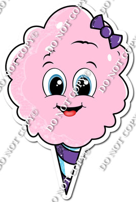 Food Characters - Cotton Candy