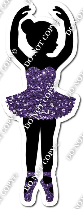 XL Purple Ballerina - Hands Up w/ Variants