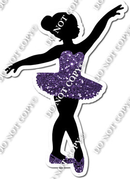 XL Purple Ballerina - Hands Out w/ Variants