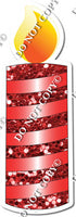 Sparkle Red Candle Style 1 w/ Variant