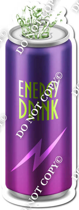 Purple Can Energy Drink