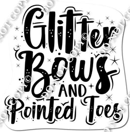 Glitter Bows Statement