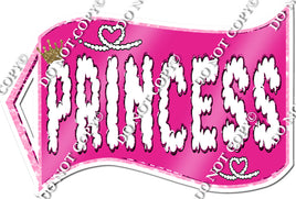 Princess Banner - Hot Pink