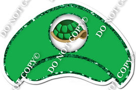 Video Game Green Turtle Hat