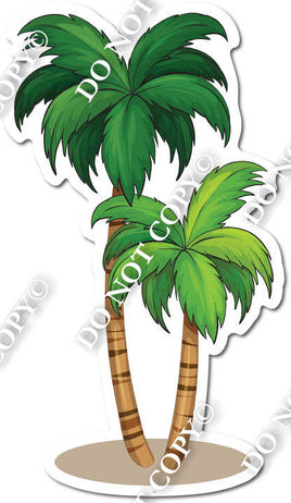 Two Palm Trees Yard Cards w/ Variants