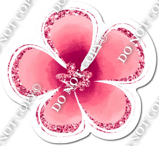 Pink Flower Yard Sign| Sign Swag USA