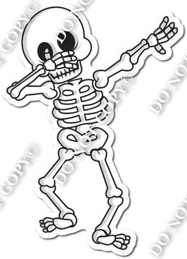 Skeleton Dabbing Right