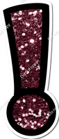 BB 23.5" Individuals - Burgundy Sparkle