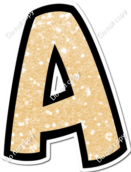 BB 18" Individuals - Champagne Sparkle