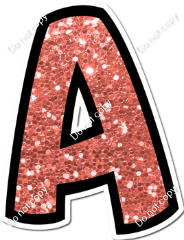 BB 18" Individuals - Coral Sparkle