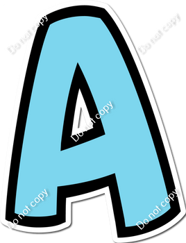 BB 18" Individuals - Flat Baby Blue