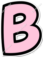 BB 12" Individuals - Flat Baby Pink