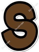 BB 12" Individuals - Flat Chocolate