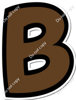 BB 18" Individuals - Flat Chocolate