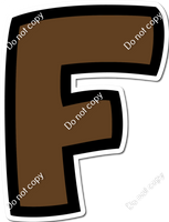 BB 12" Individuals - Flat Chocolate