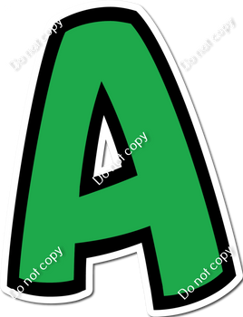 BB 18" Individuals - Flat Green