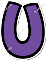 BB 18" Individuals - Flat Purple
