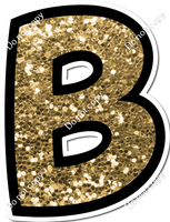 BB 18" Individuals - Gold Sparkle