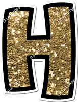 BB 23.5" Individuals - Gold Sparkle