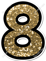 BB 30" Individuals - Gold Sparkle