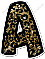 BB 18" Individuals - Gold Leopard Sparkle