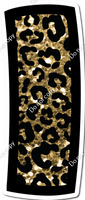 BB 12" Individuals - Gold Leopard Sparkle