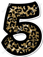 BB 12" Individuals - Gold Leopard Sparkle