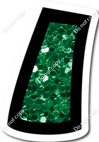 BB 12" Individuals - Green Sparkle
