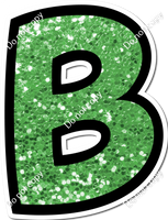 BB 18" Individuals - Lime Green Sparkle