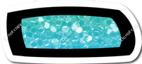 BB 12" Individuals - Mint / Baby Blue Ombre Sparkle