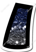 BB 12" Individuals - Navy Blue / Silver Ombre Sparkle