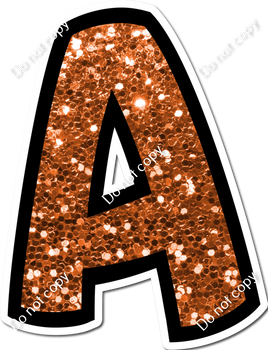 BB 12" Individuals - Orange Sparkle