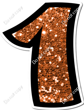 BB 30" Individuals - Orange Sparkle