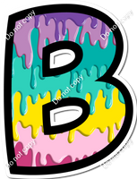 BB 23.5" Individuals - Pastel Drip