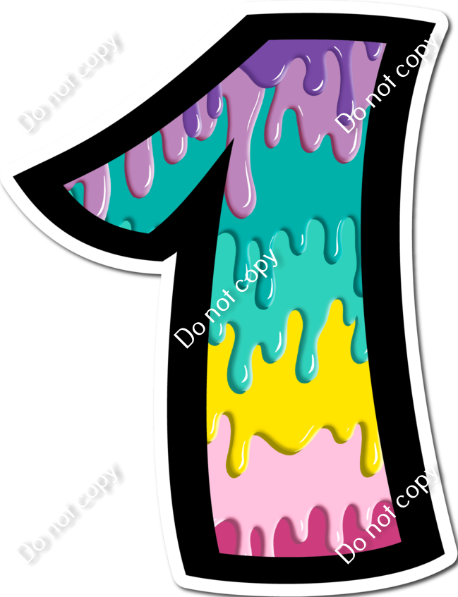 BB 30 Individuals - Pastel Drip