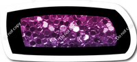 BB 12" Individuals - Hot Pink / Purple Ombre Sparkle