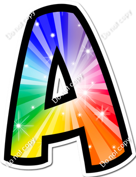 BB 18" Individuals - Rainbow Burst