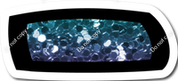 BB 23.5" Individuals - Teal / Purple Ombre Sparkle