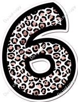 BB 30" Individuals - White Leopard