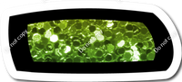 BB 23.5" Individuals - Yellow / Green Ombre Sparkle