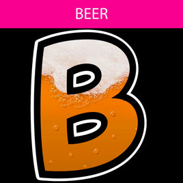 Pattern - 18" BB 76 pc Alphabet Sets