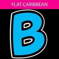 Flat - 23.5" BB 69 pc Alphabet Sets