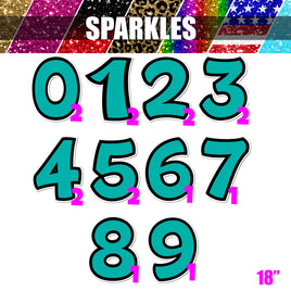 Sparkle - 18" BB 16 pc 0-9 Sets
