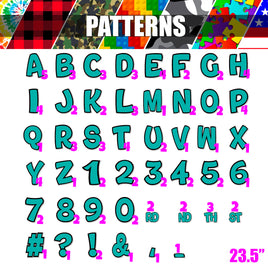 Pattern - 23.5" BB 102 pc Starter Sets