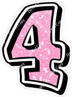 GR 12" Individuals - Baby Pink Sparkle