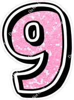 GR 30" Individuals - Baby Pink Sparkle
