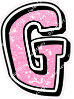 GR 23.5" Individuals - Baby Pink Sparkle
