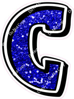 GR 12" Individuals - Blue Sparkle