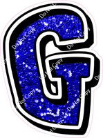 GR 12" Individuals - Blue Sparkle