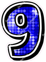 GR 23.5" Individuals - Blue Disco